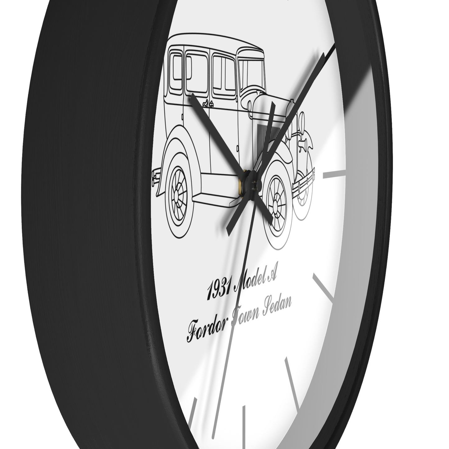 1931 Fordor Town Sedan Wall Clock