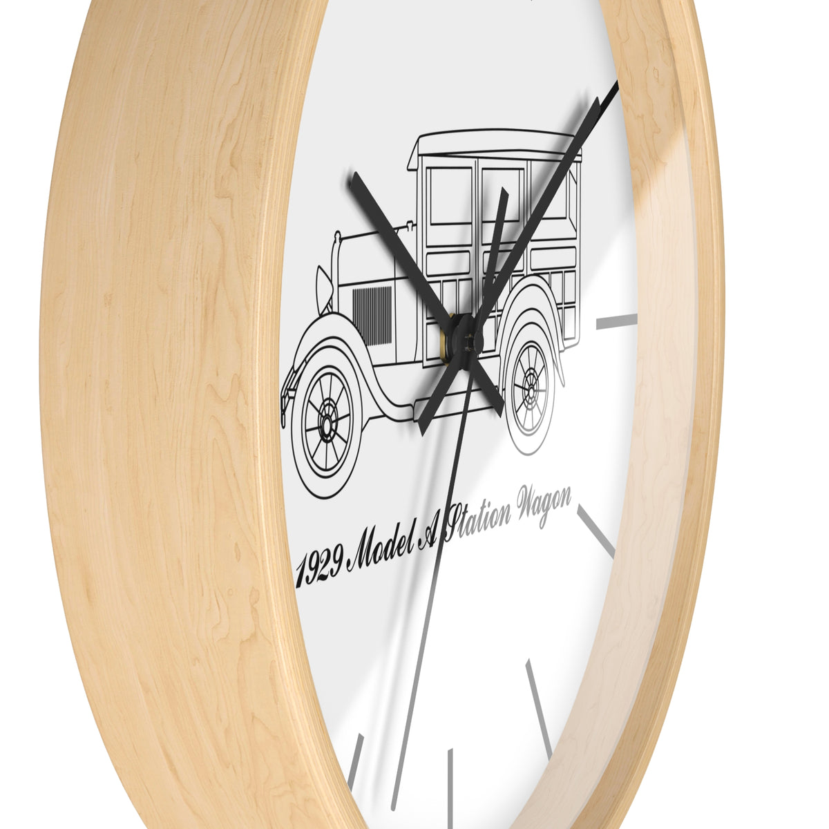 1929 Station Wagon Wall Clock