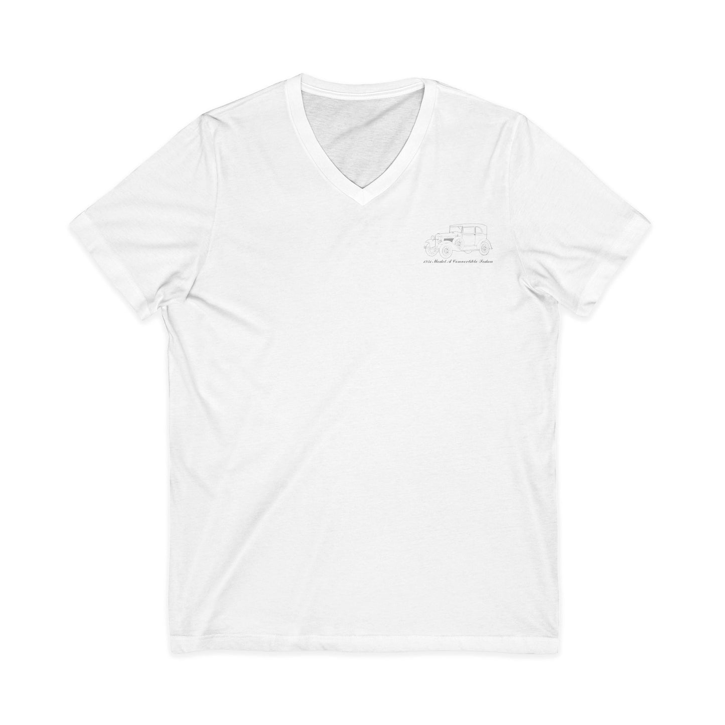 1931 Convertible Sedan Women's V-Neck Shirt