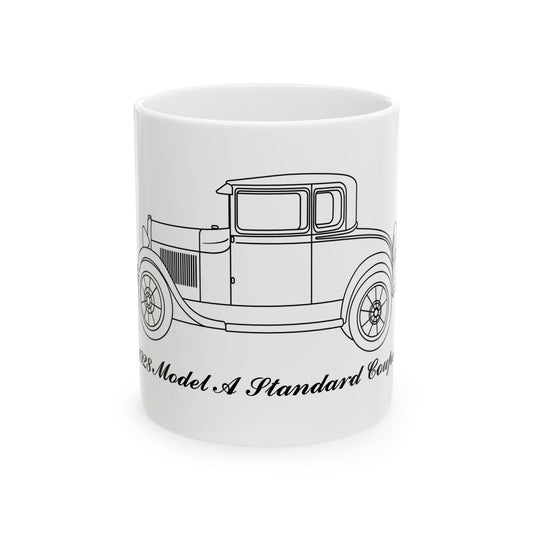 1928 Standard Coupe White Mug