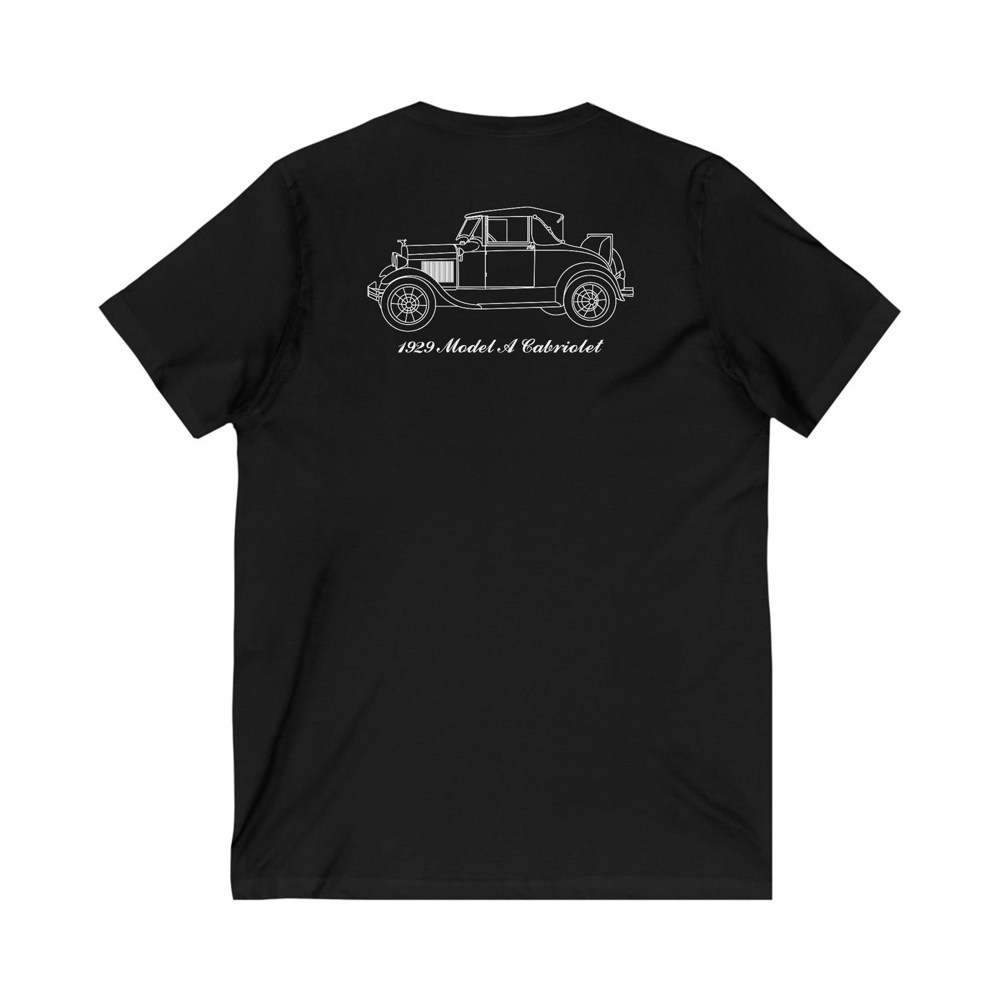 1929 Cabriolet Women's V-Neck Shirt