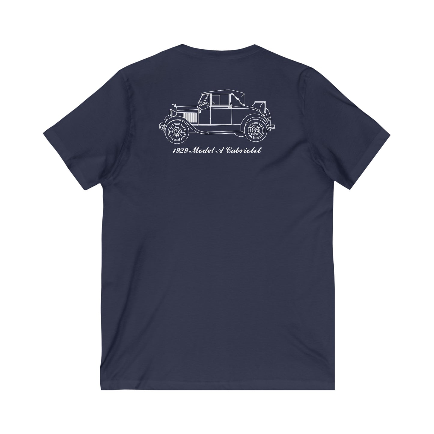 1929 Cabriolet Women's V-Neck Shirt