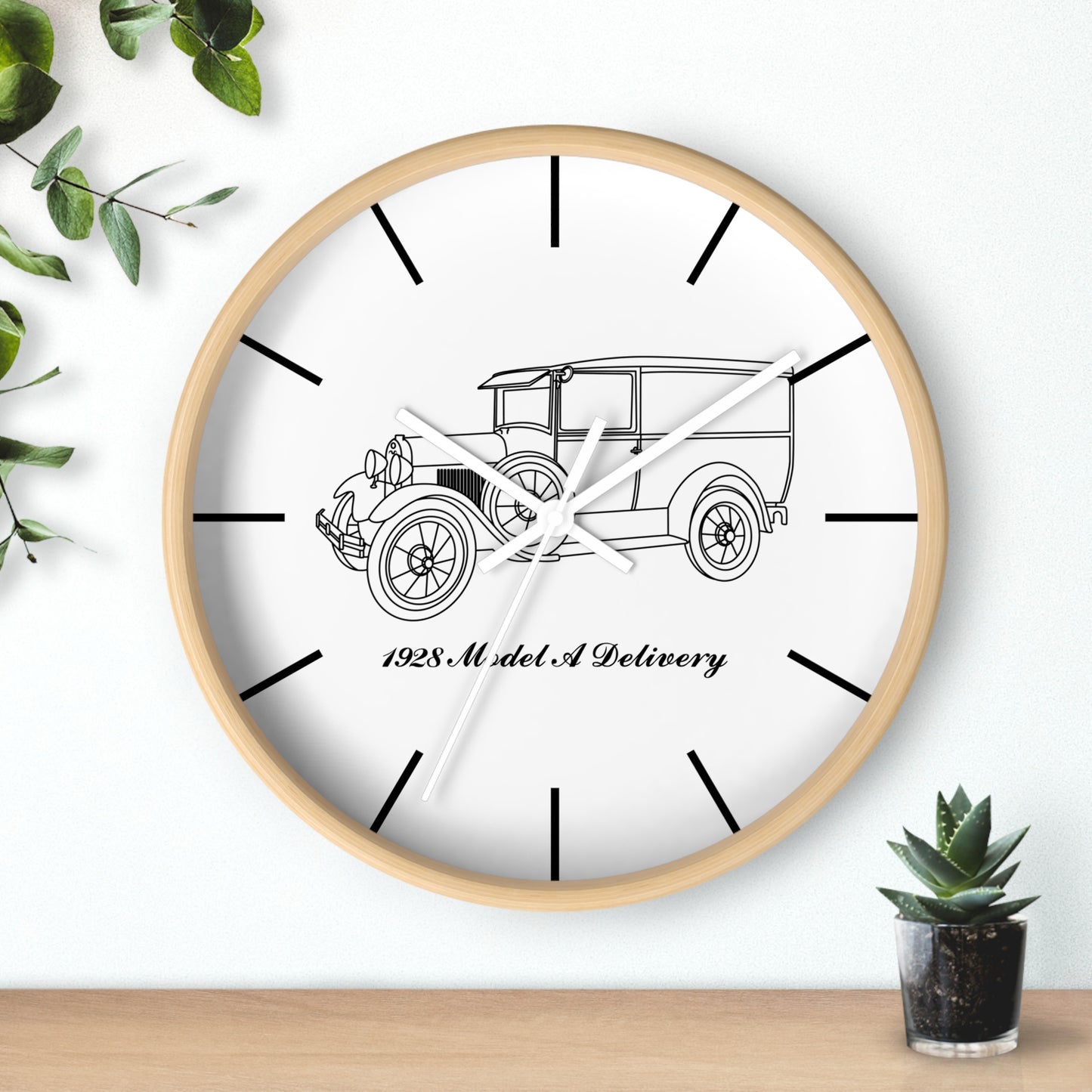 1928 Delivery Wall Clock