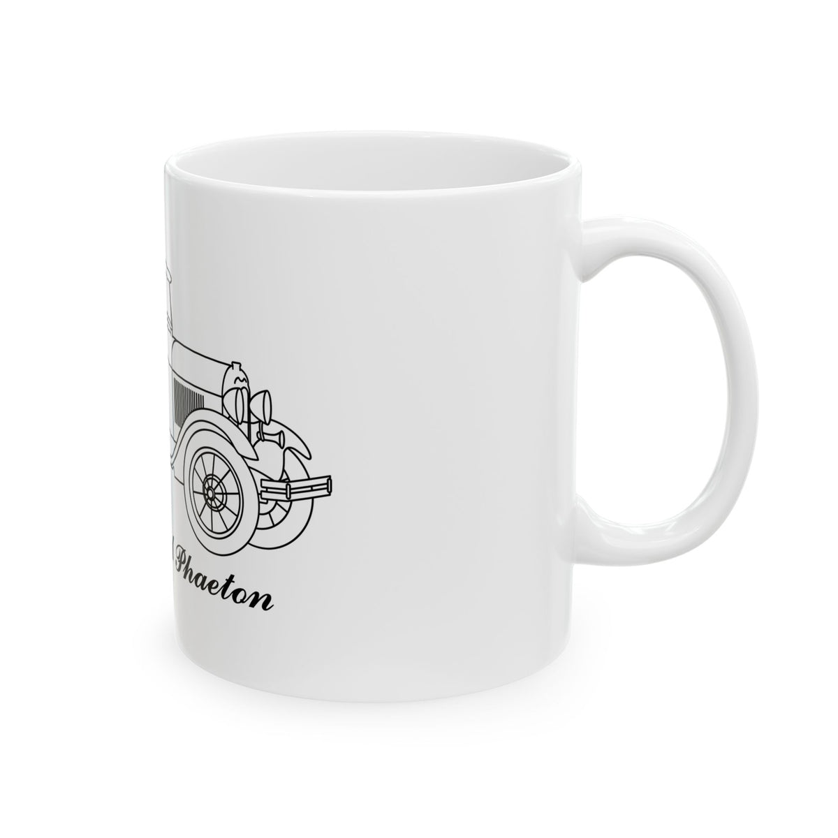 1929 Phaeton White Mug