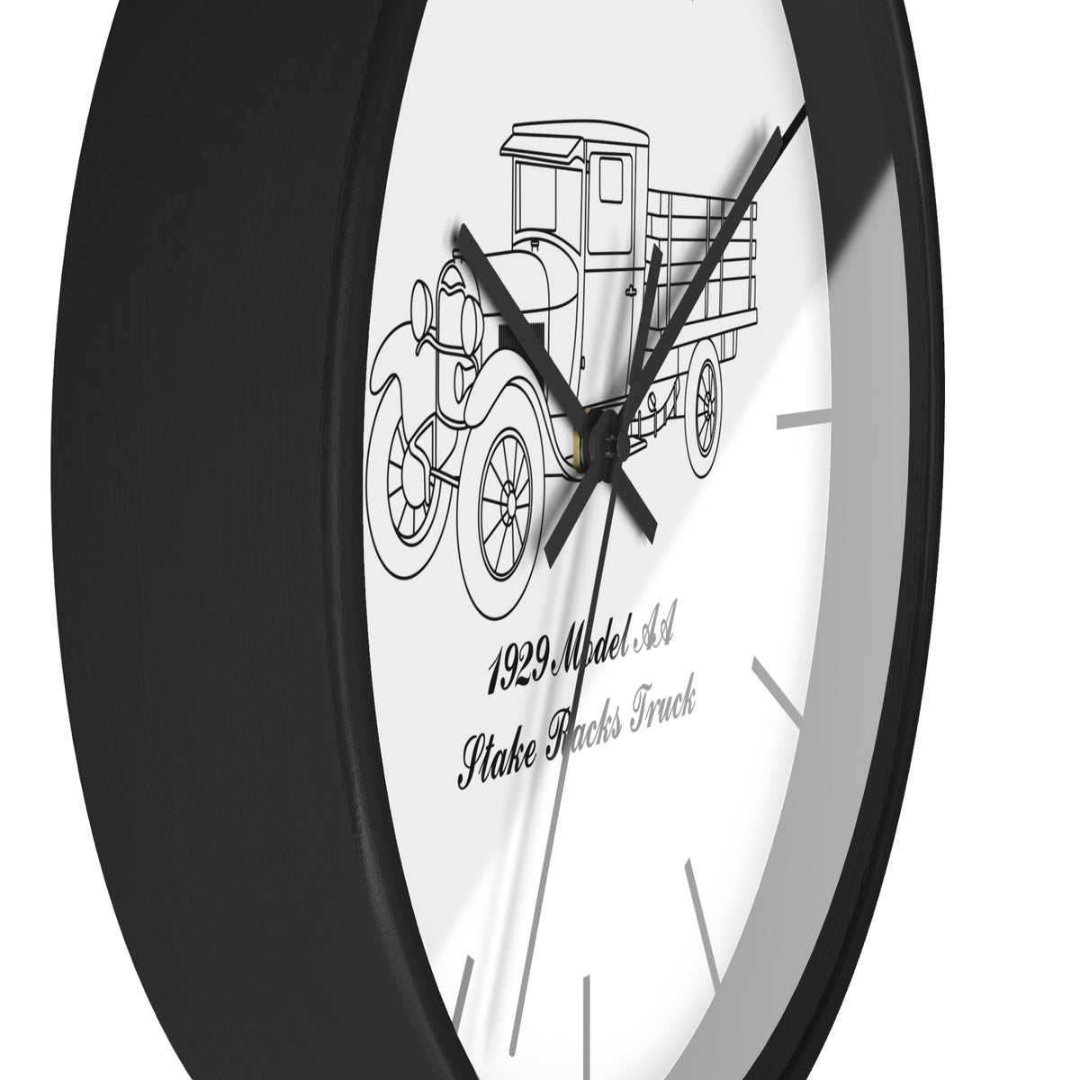 1929 AA Stake Racks Wall Clock