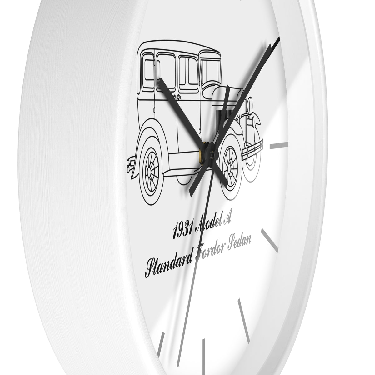 1931 Standard Fordor Sedan Wall Clock