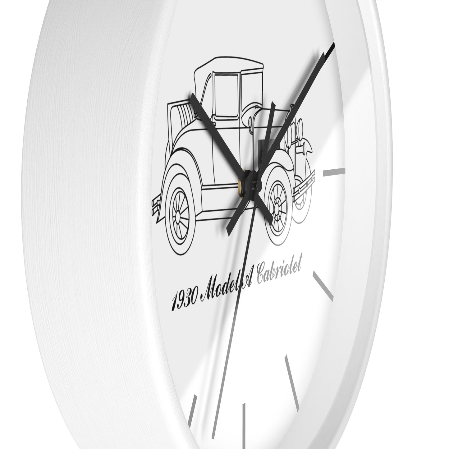 1930 Cabriolet Wall Clock