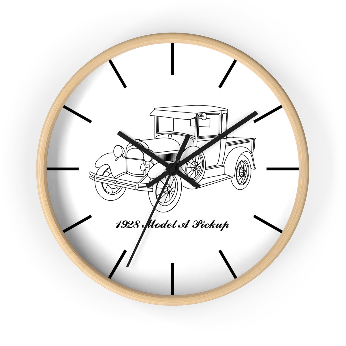 1928 Pickup Wall Clock