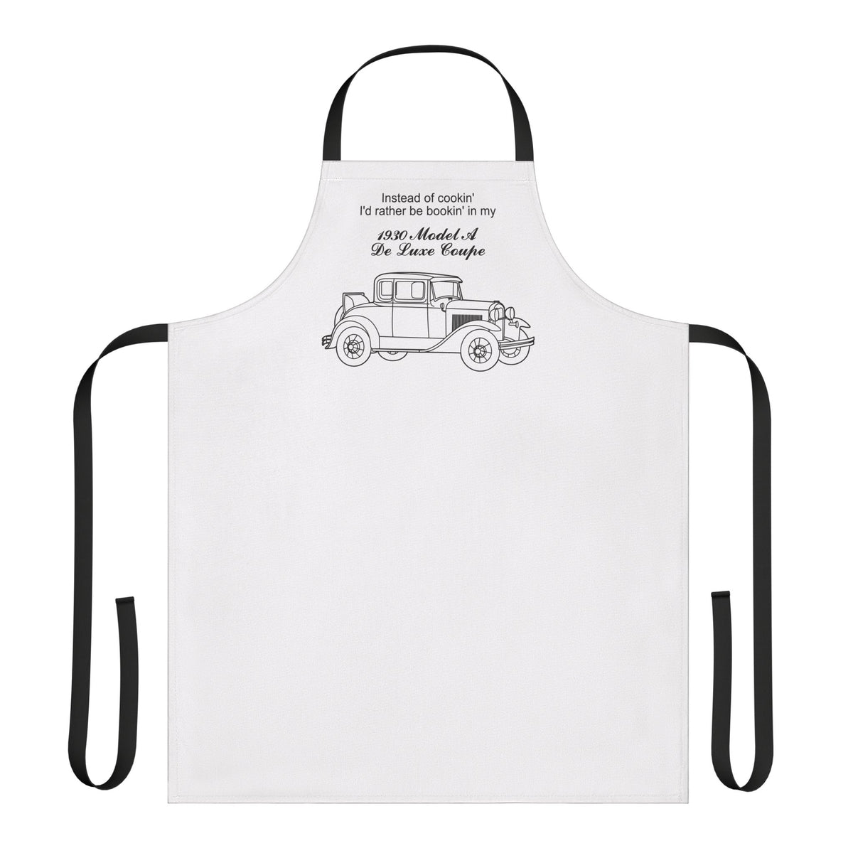 1930 De Luxe Coupe Cookin' Apron