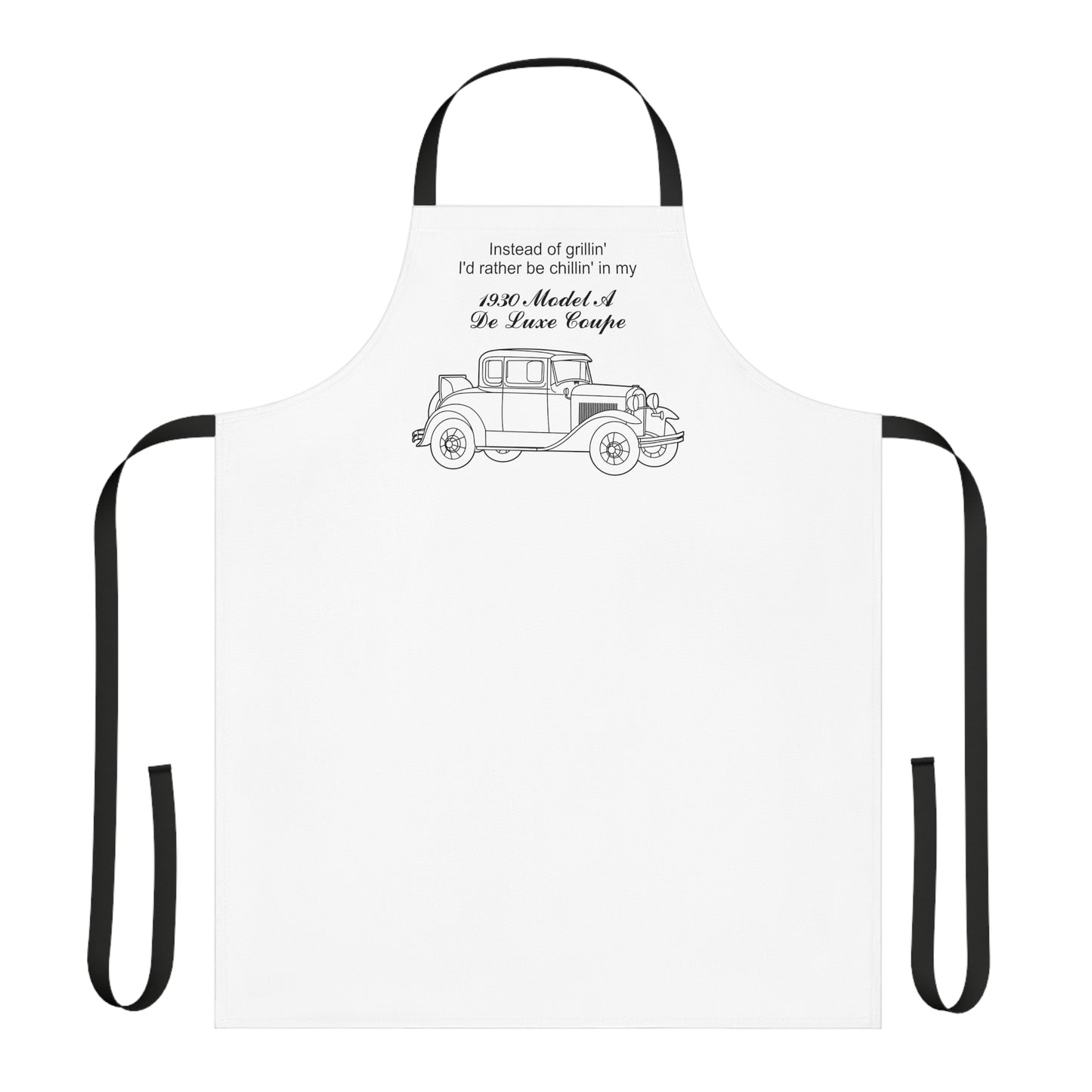 1930 De Luxe Coupe Grillin' Apron