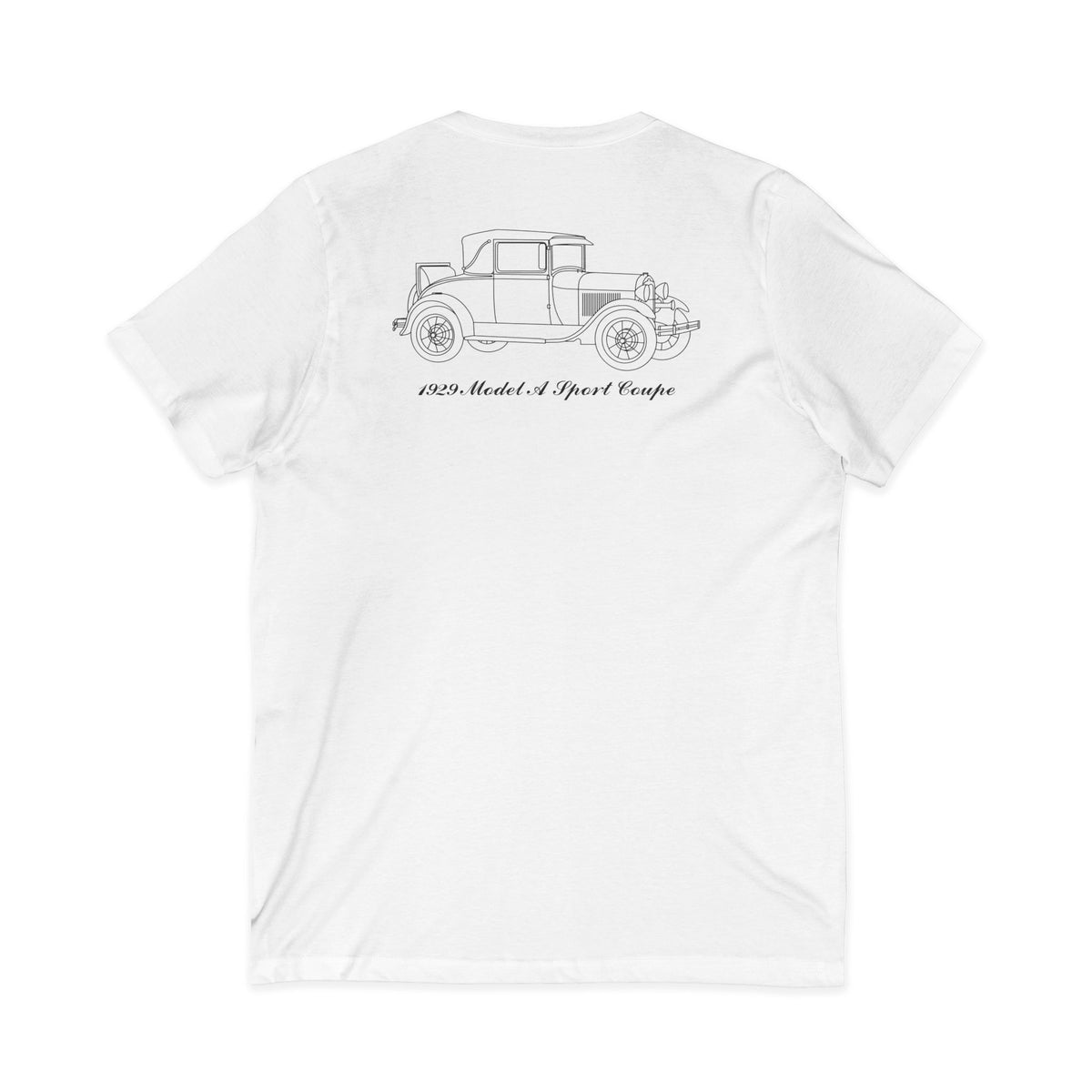 1929 Sport Coupe Women's V-Neck Shirt