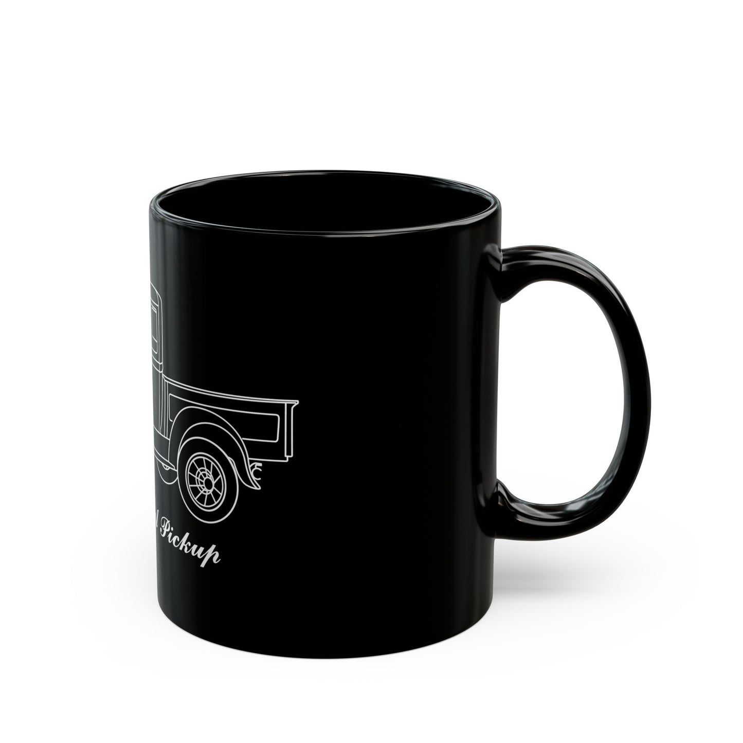 1930 Pickup Black Mug