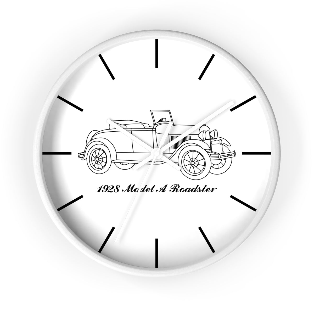 1928 Roadster Wall Clock