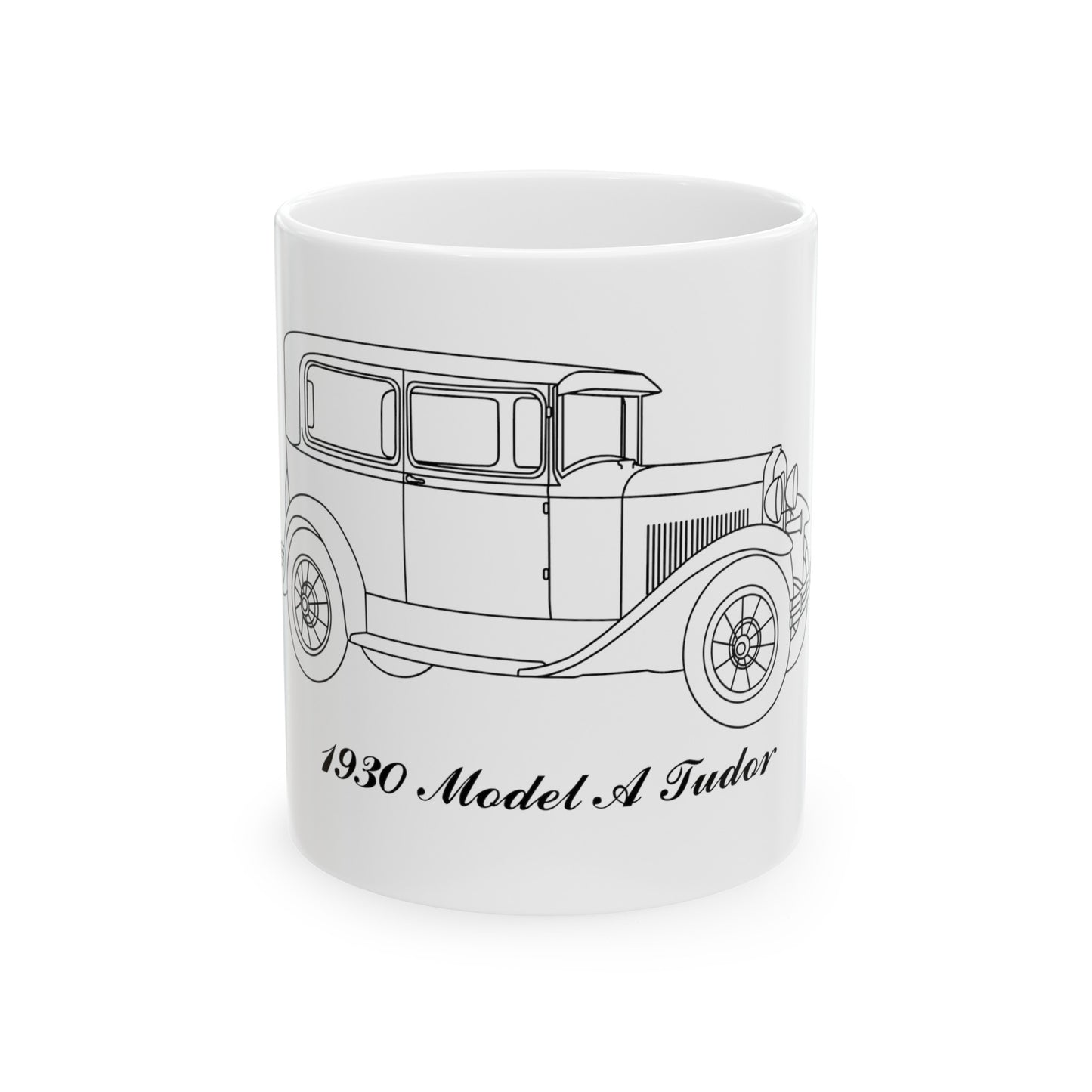 1930 Tudor White Mug