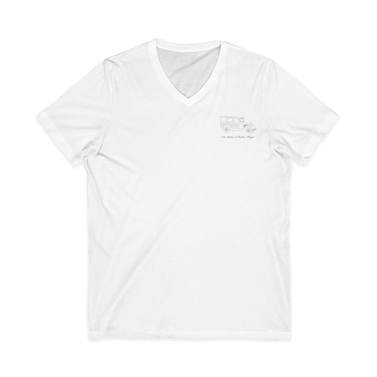 1931 Station Wagon Women's V-Neck Shirt