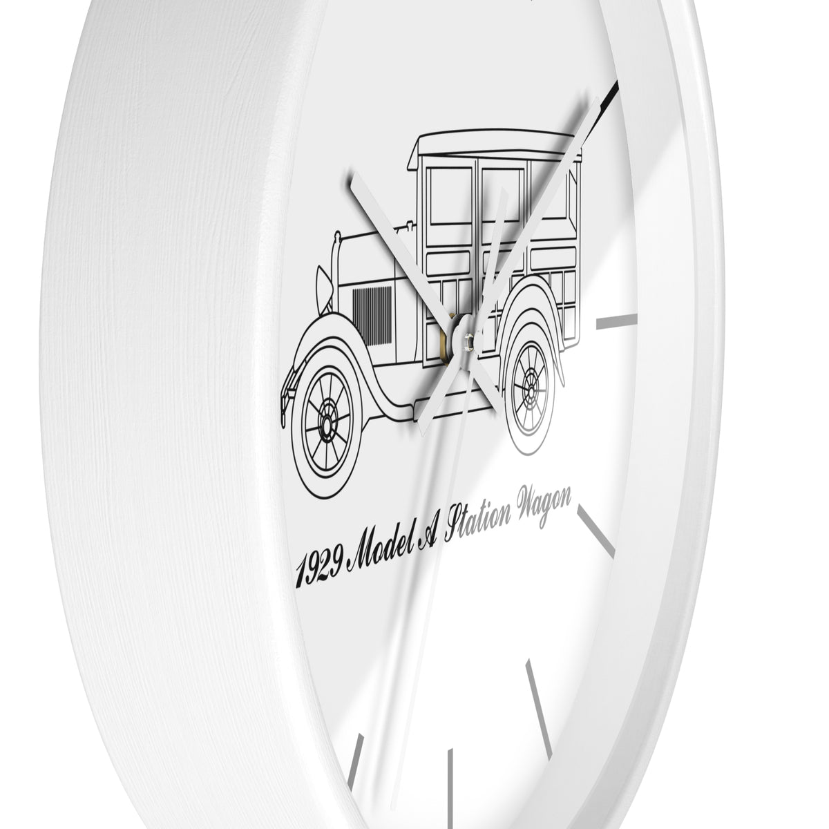 1929 Station Wagon Wall Clock
