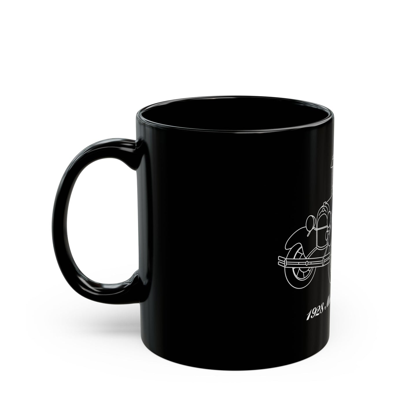 1928 Pickup Black Mug
