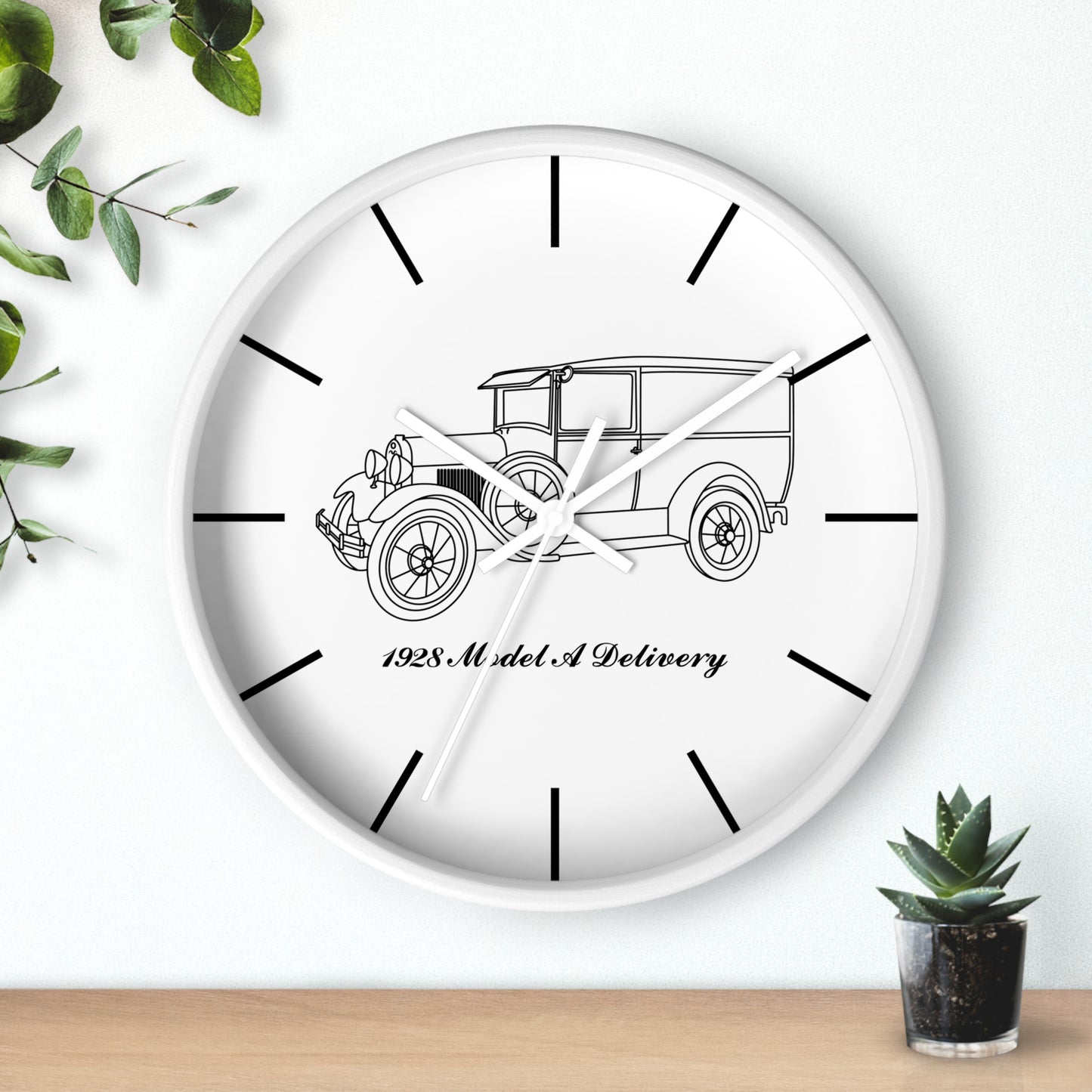 1928 Delivery Wall Clock
