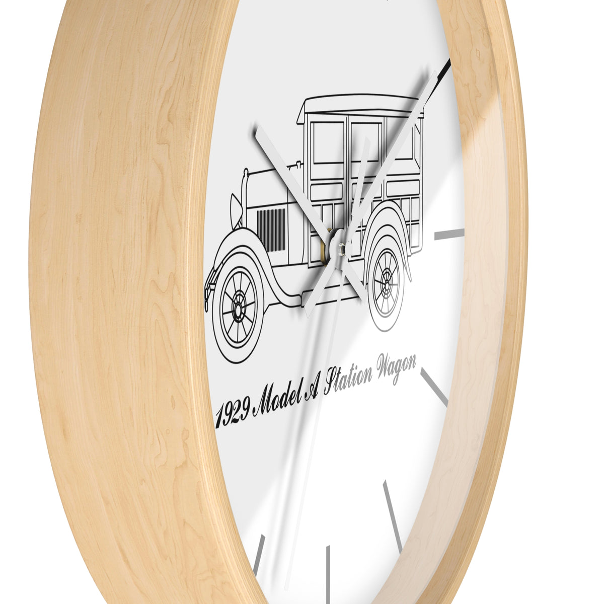 1929 Station Wagon Wall Clock