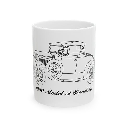 1930 Roadster White Mug