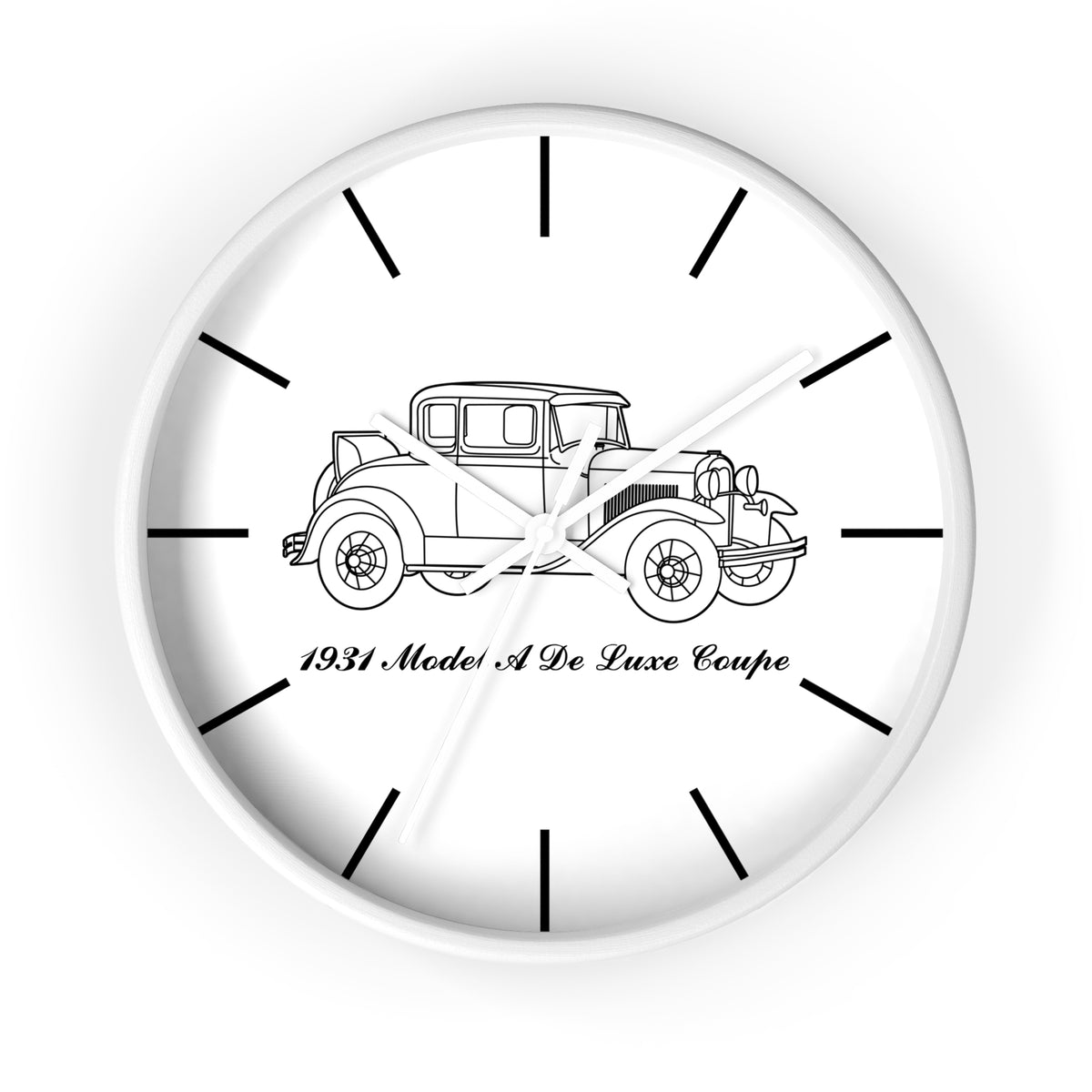 1931 De Luxe Coupe Wall Clock