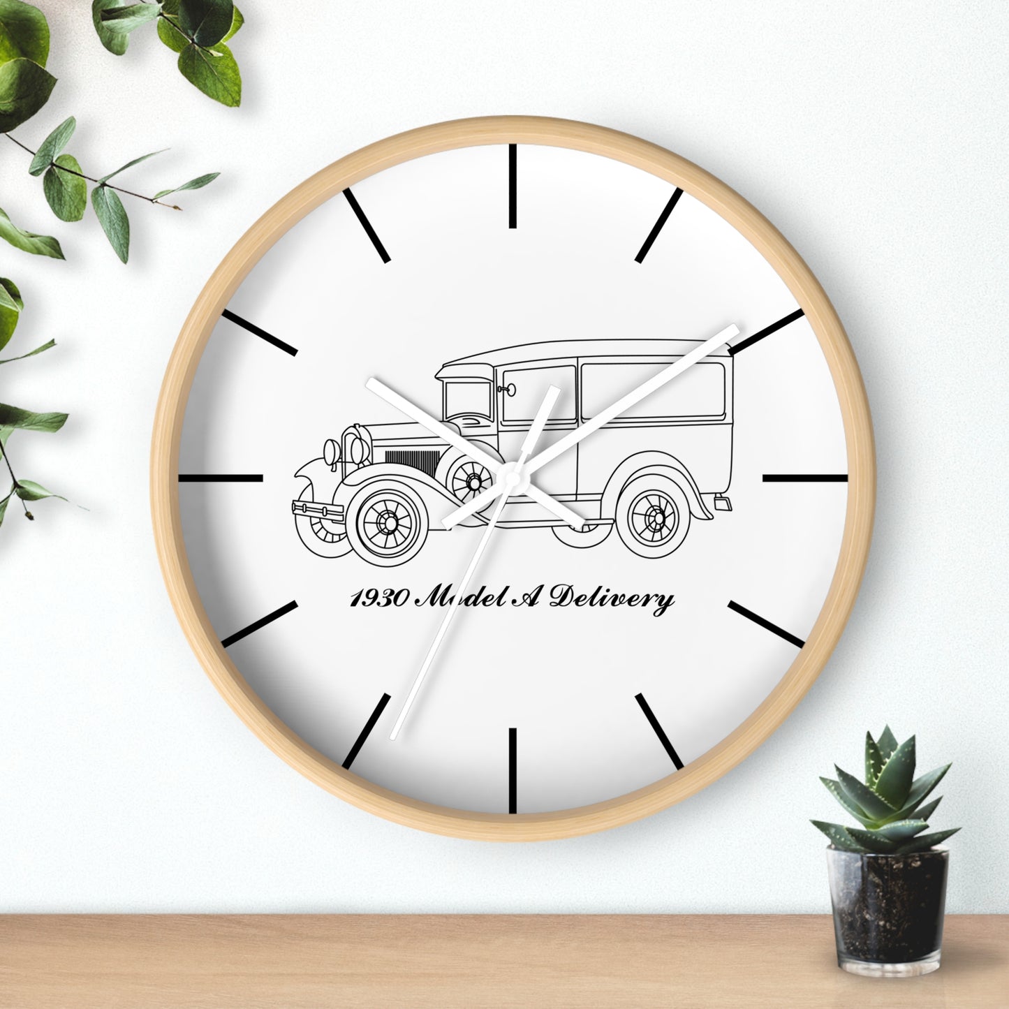 1930 Delivery Wall Clock