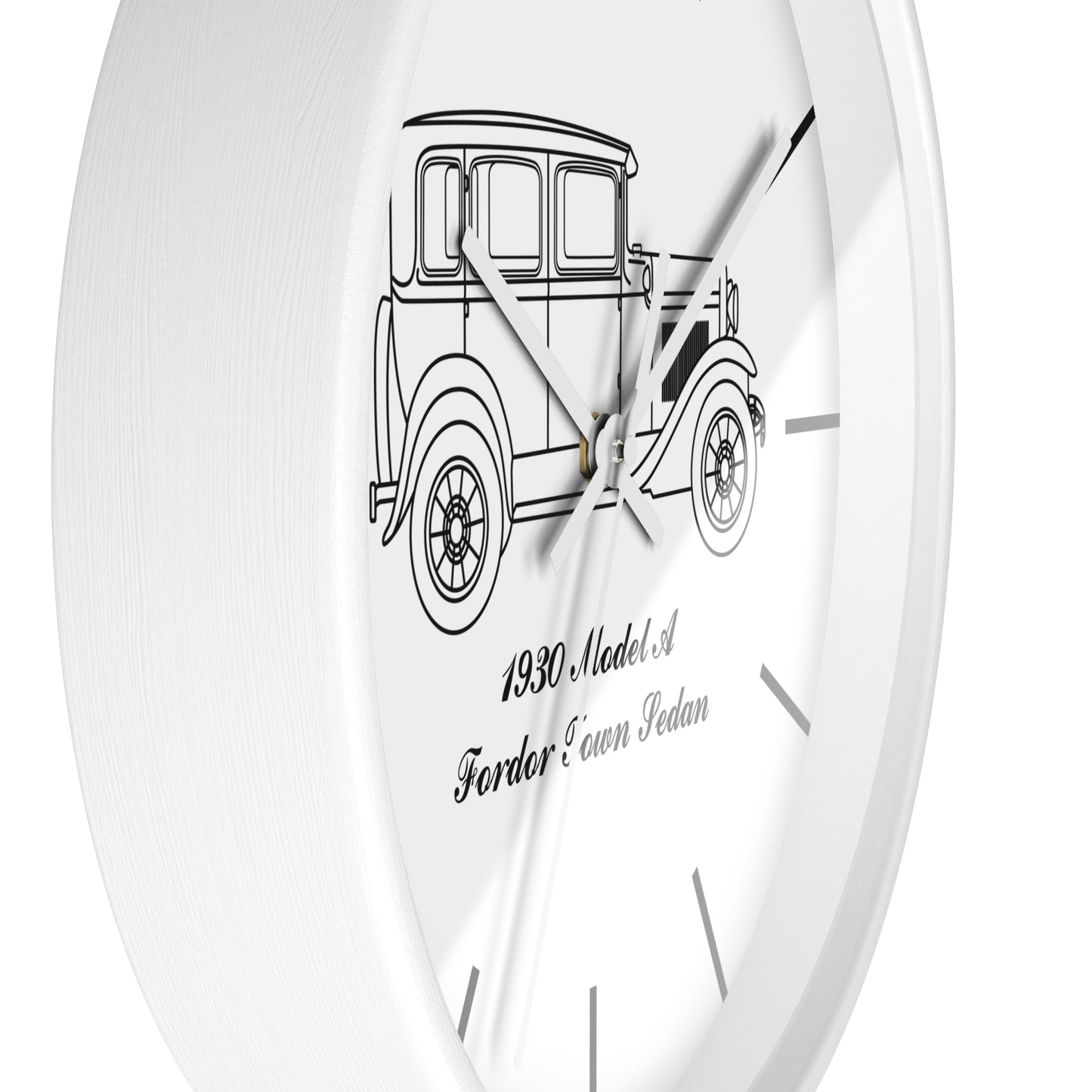 1930 Fordor Town Sedan Wall Clock