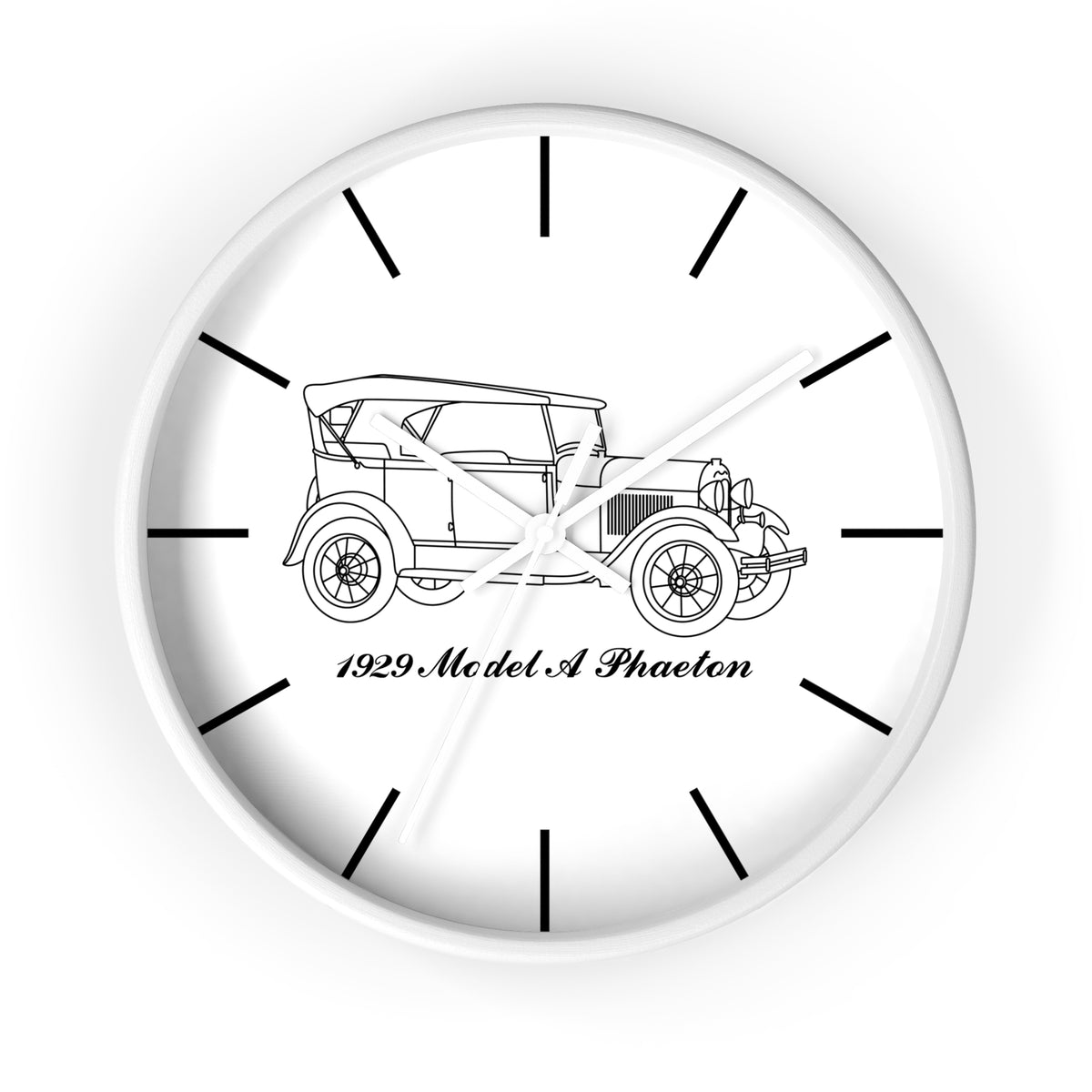 1929 Phaeton Wall Clock