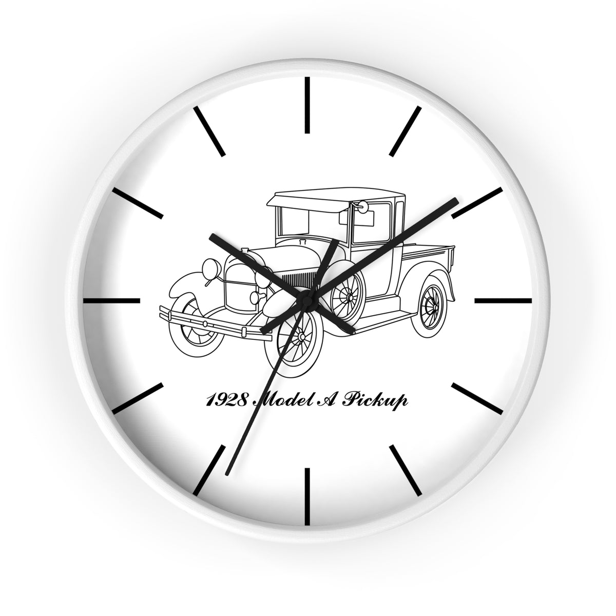 1928 Pickup Wall Clock
