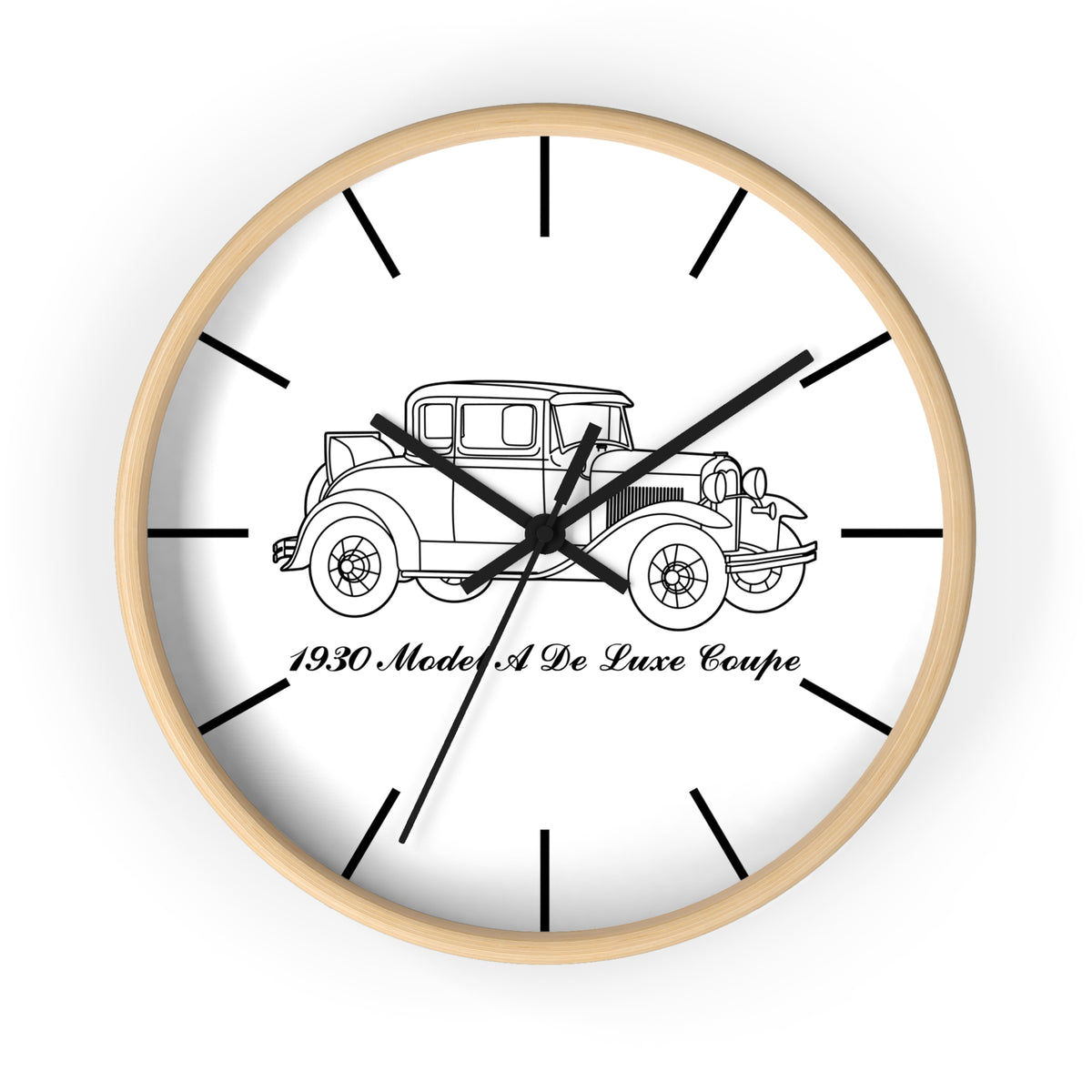 1930 De Luxe Coupe Wall Clock