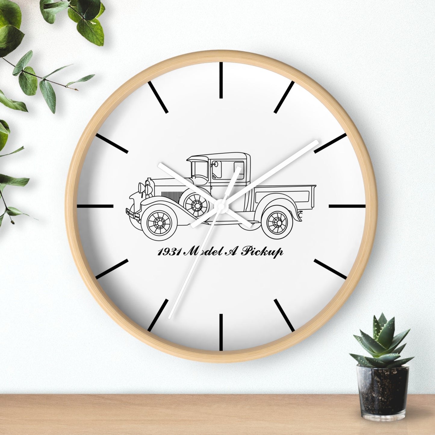 1931 Pickup Wall Clock