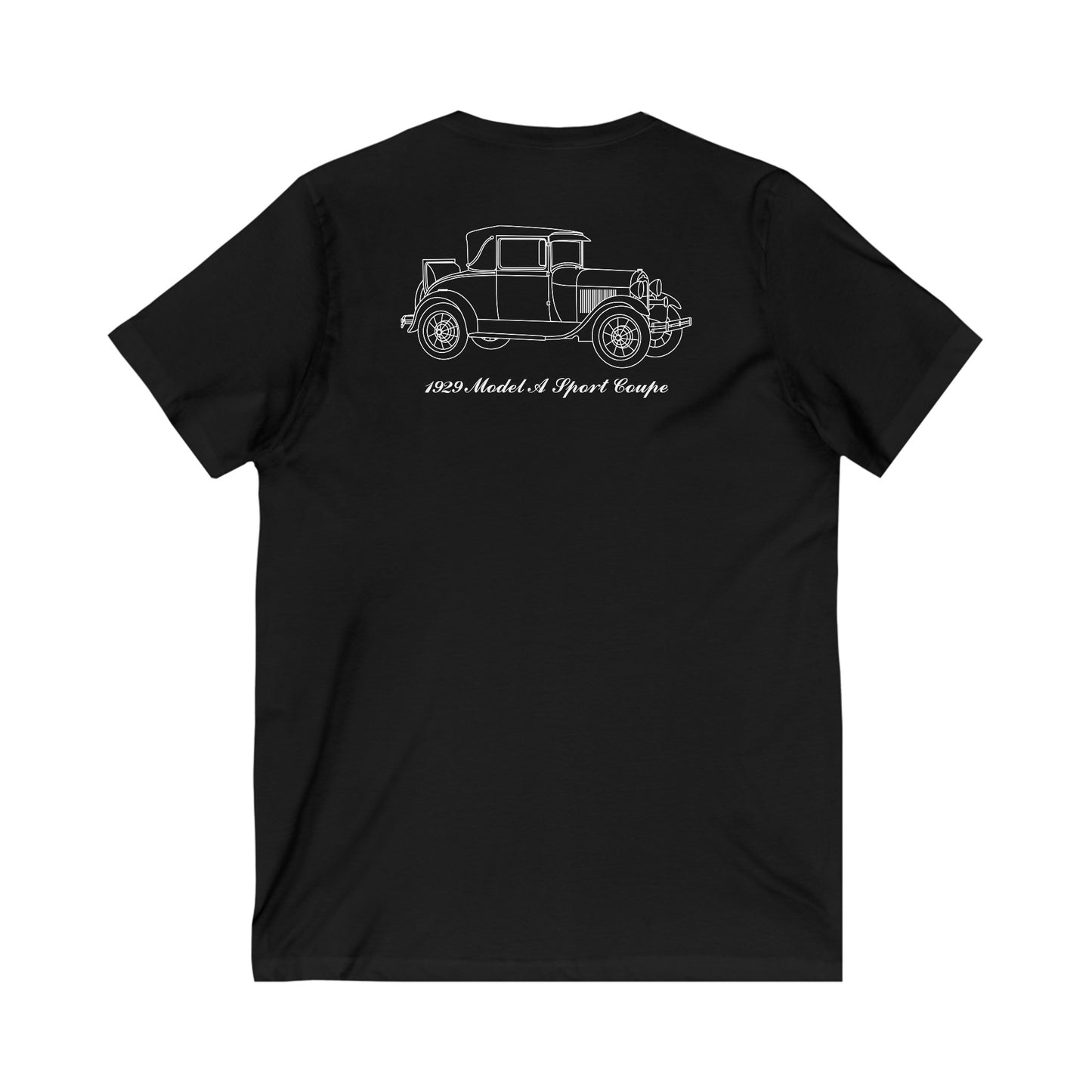 1929 Sport Coupe Women's V-Neck Shirt