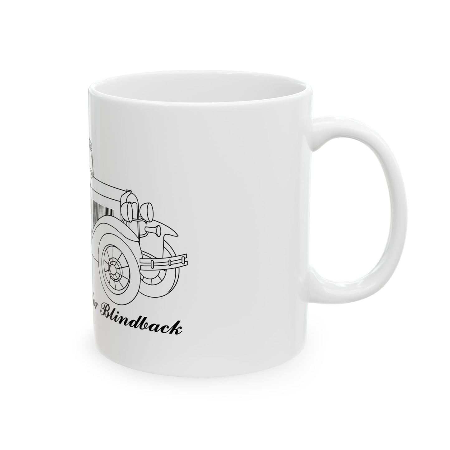 1931 Fordor Blindback White Mug