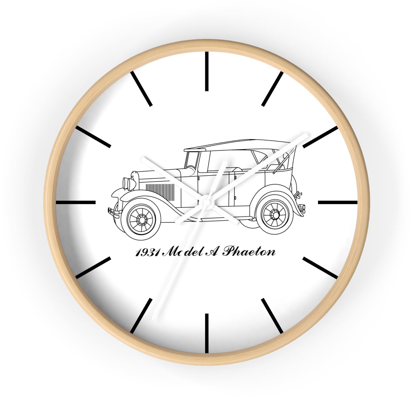 1931 Phaeton Wall Clock