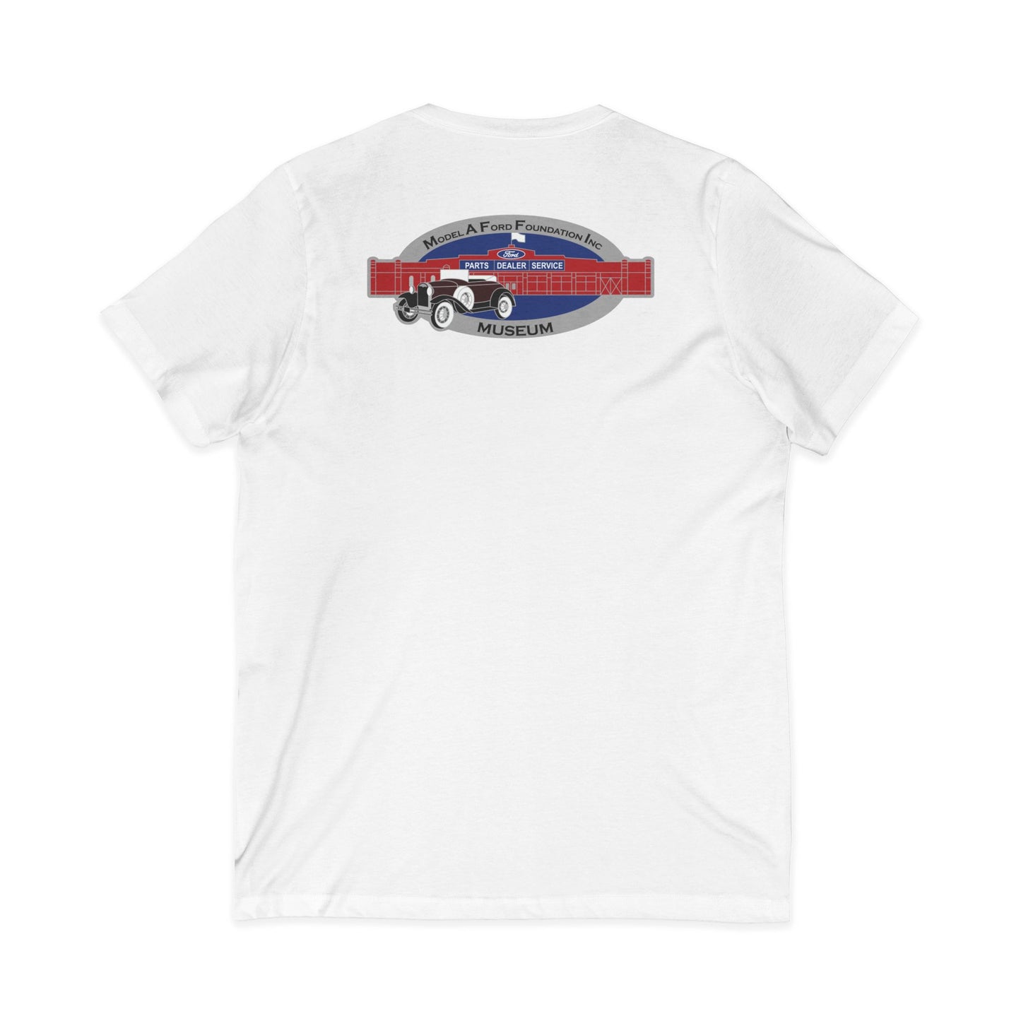 Model A Museum Women's V-Neck T-Shirt