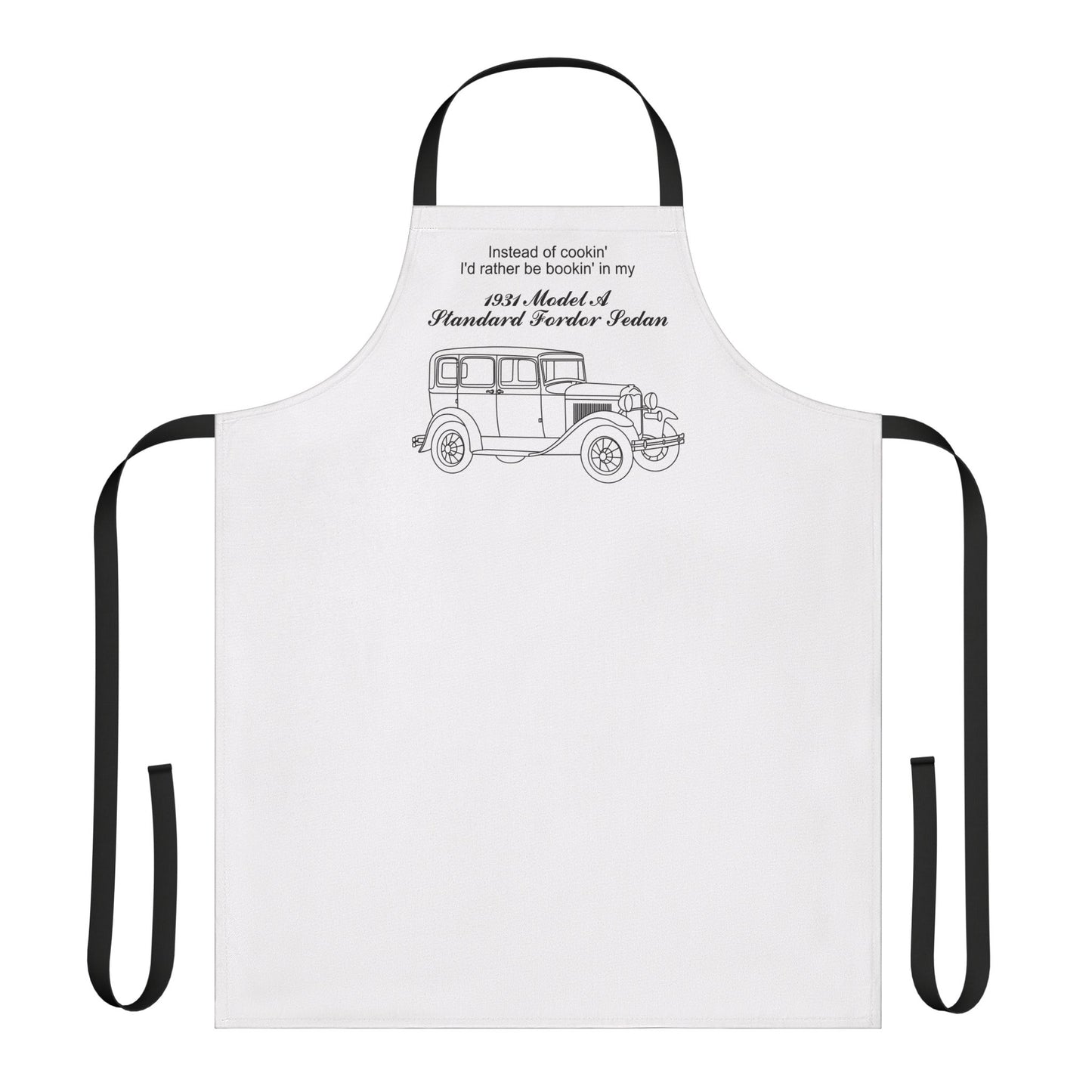 1931 Standard Fordor Sedan Cookin' Apron