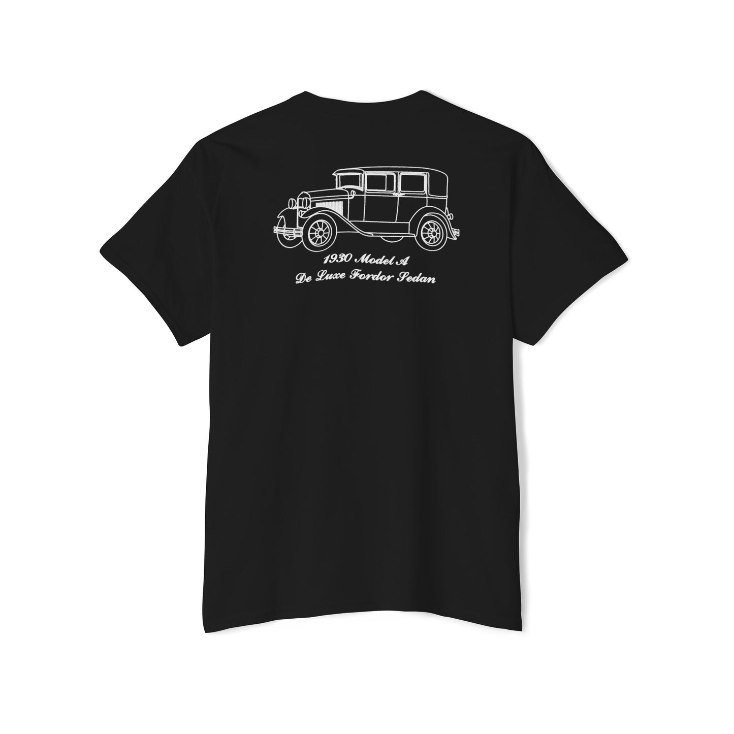 1930 De Luxe Fordor Sedan Pocket T-Shirt