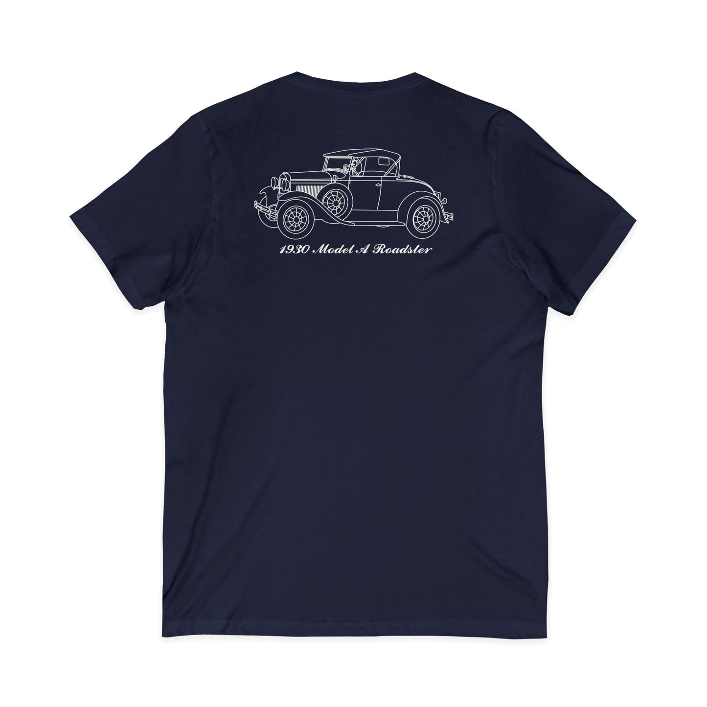 1930 Roadster Women's V-Neck Shirt