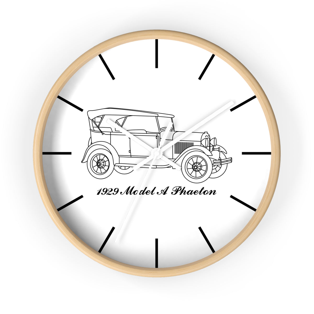 1929 Phaeton Wall Clock
