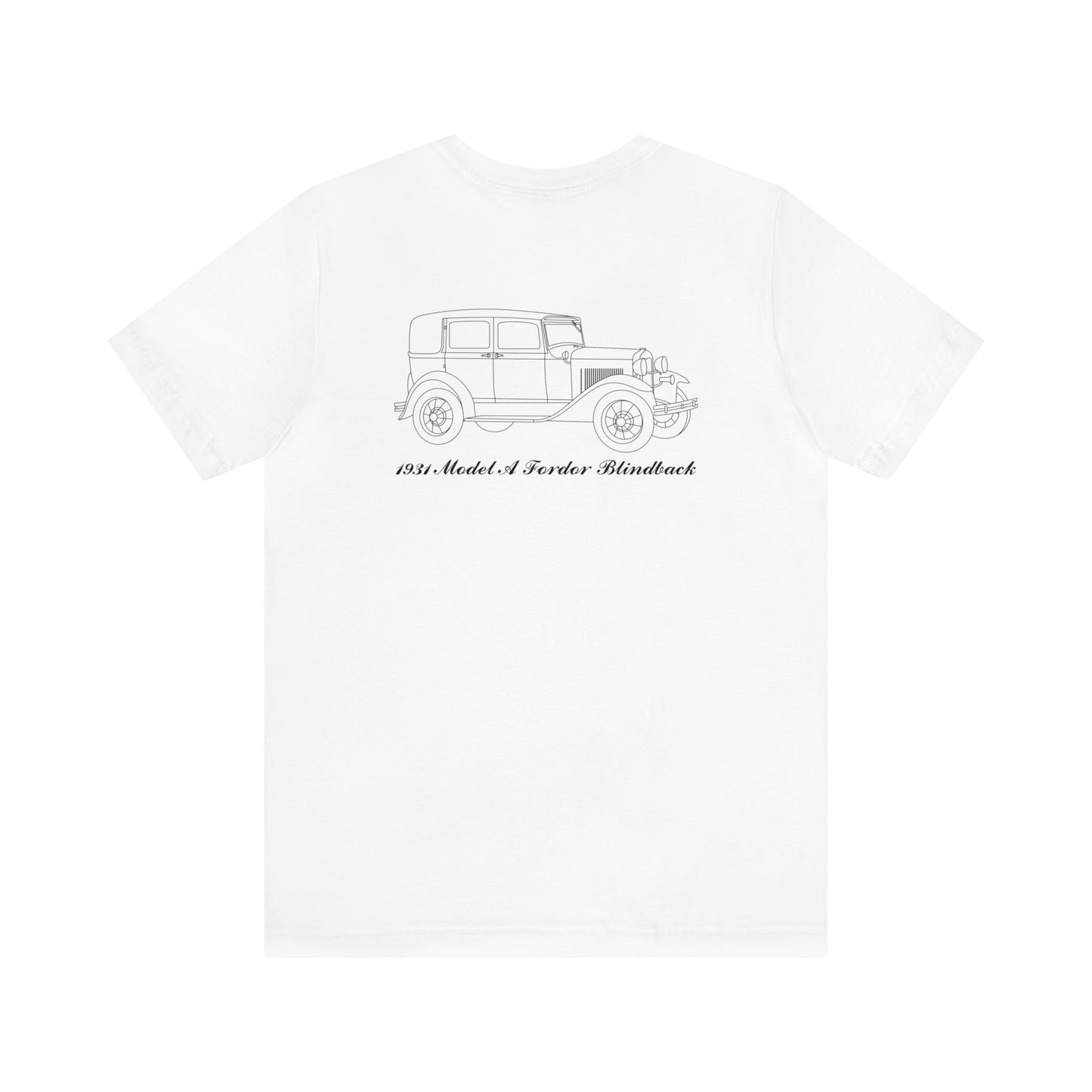 1931 Fordor Town Sedan Blindback T-Shirt