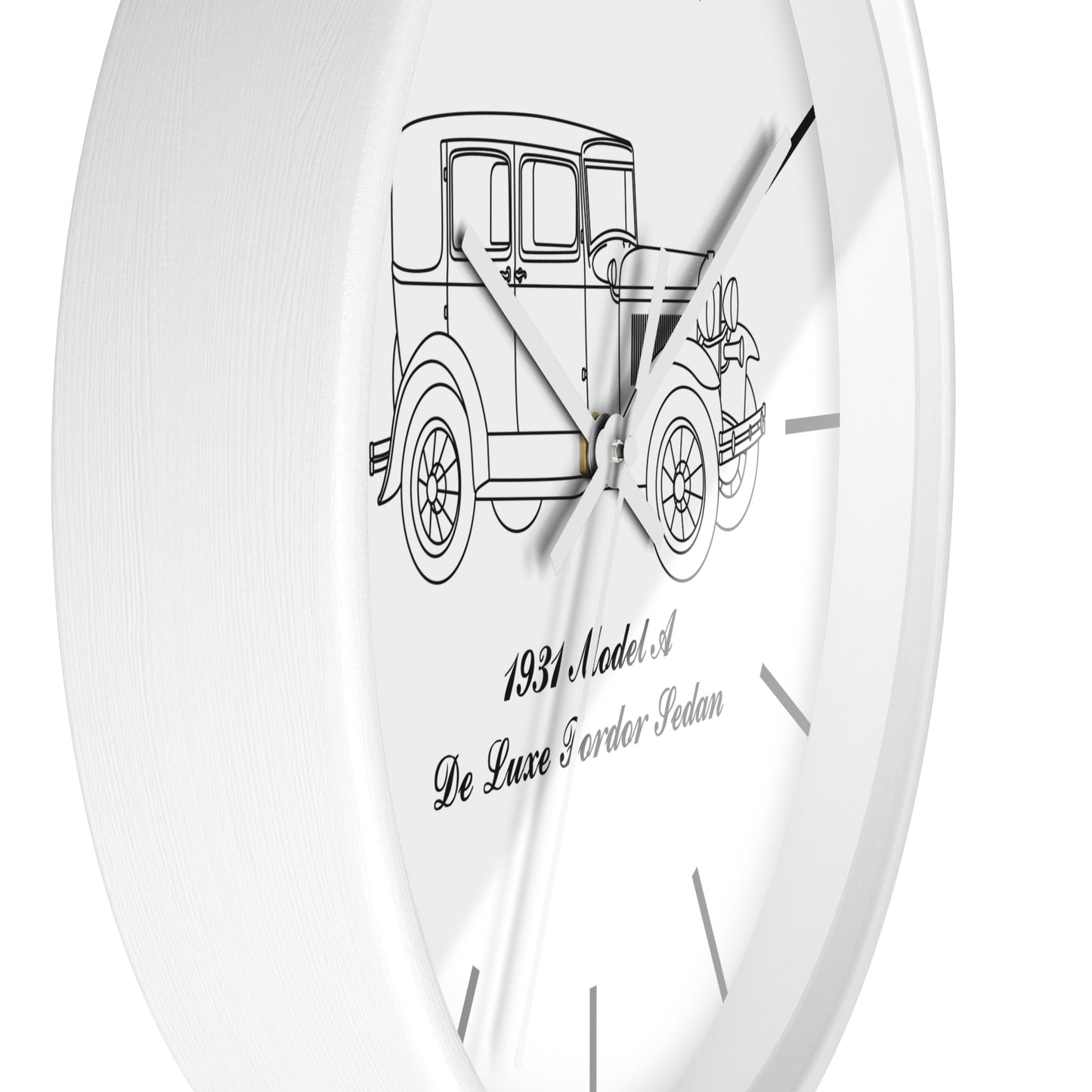 1931 De Luxe Fordor Sedan Wall Clock