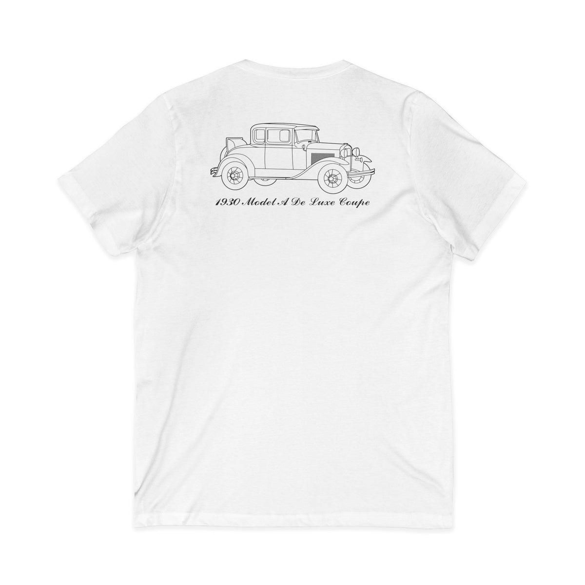 1930 De Luxe Coupe Women's V-Neck Shirt