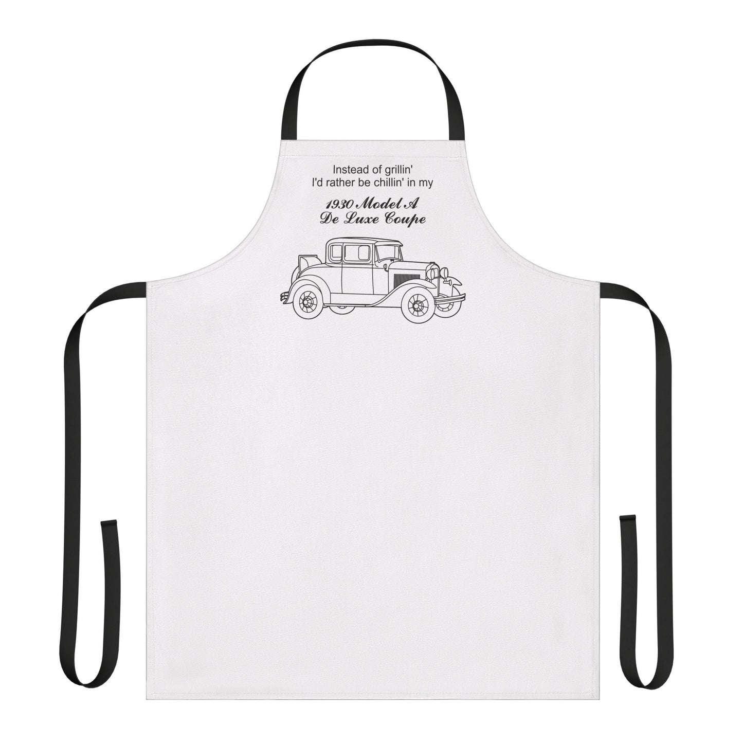 1930 De Luxe Coupe Grillin' Apron