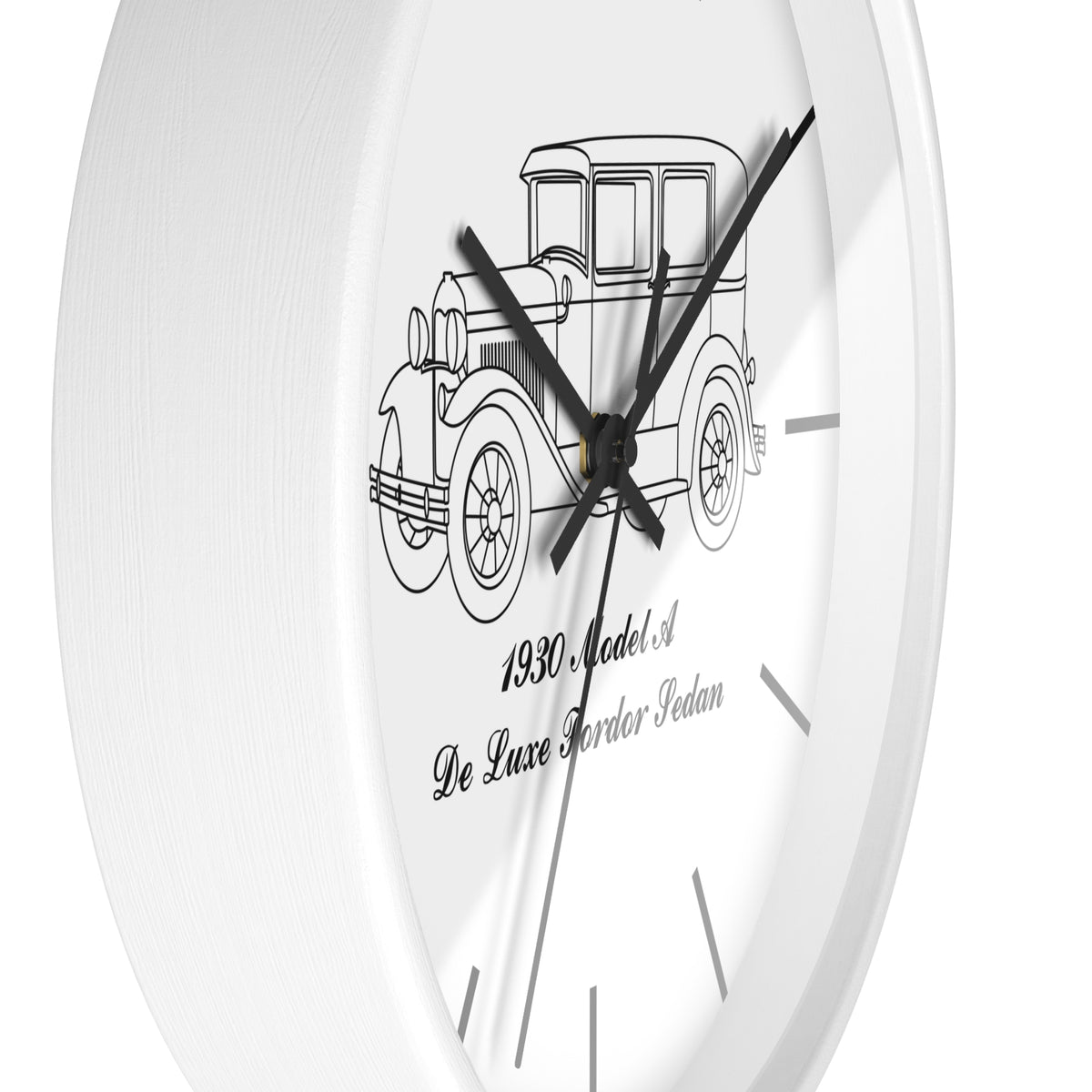 1930 De Luxe Fordor Sedan Wall Clock