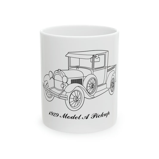 1929 Pickup White Mug