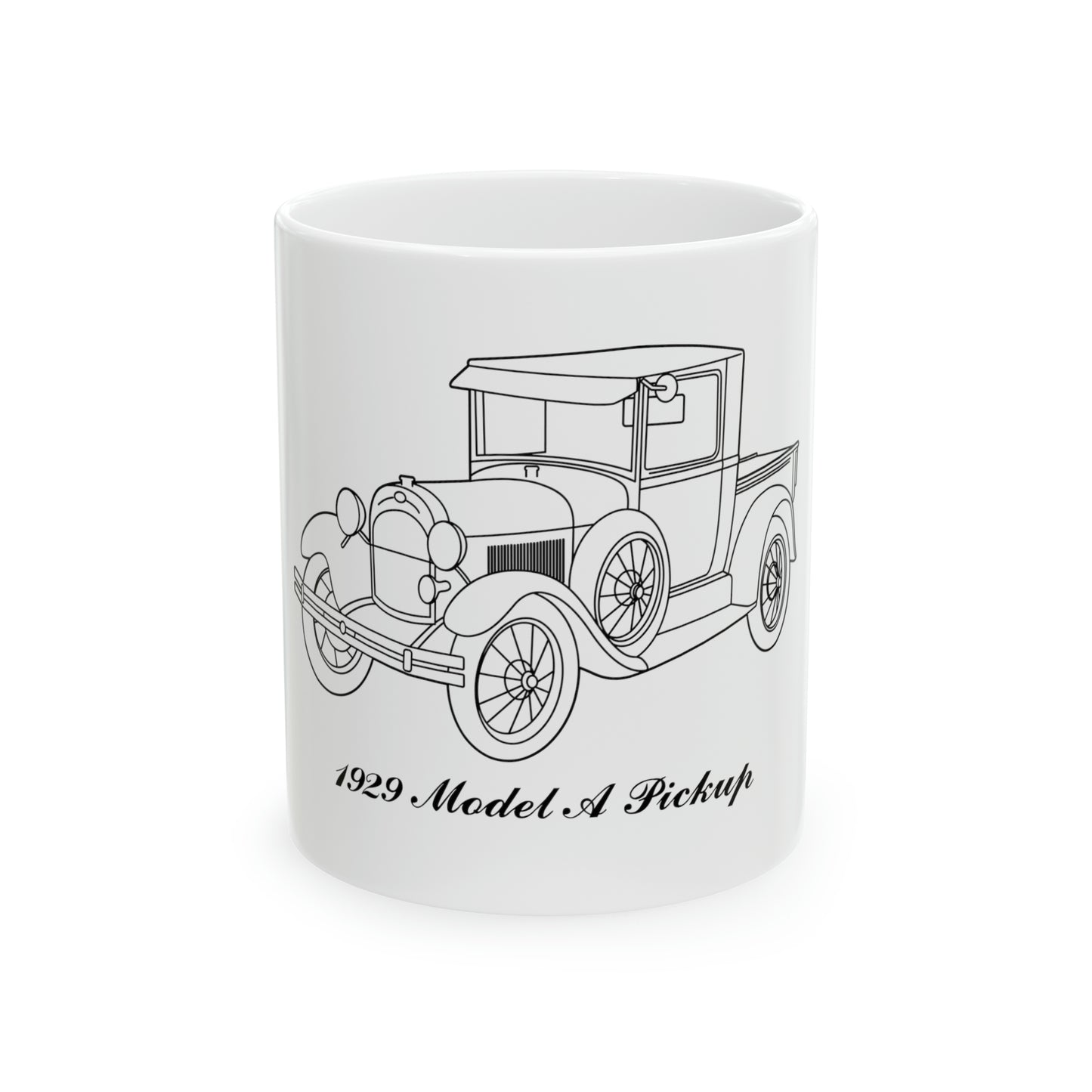 1929 Pickup White Mug