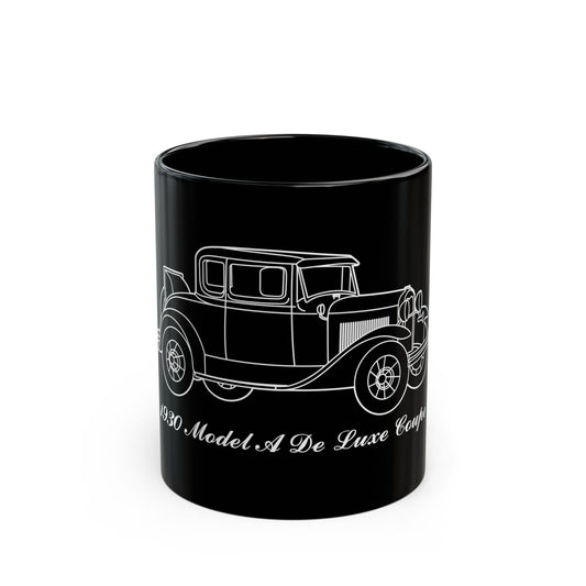 1930 De Luxe Coupe Black Mug