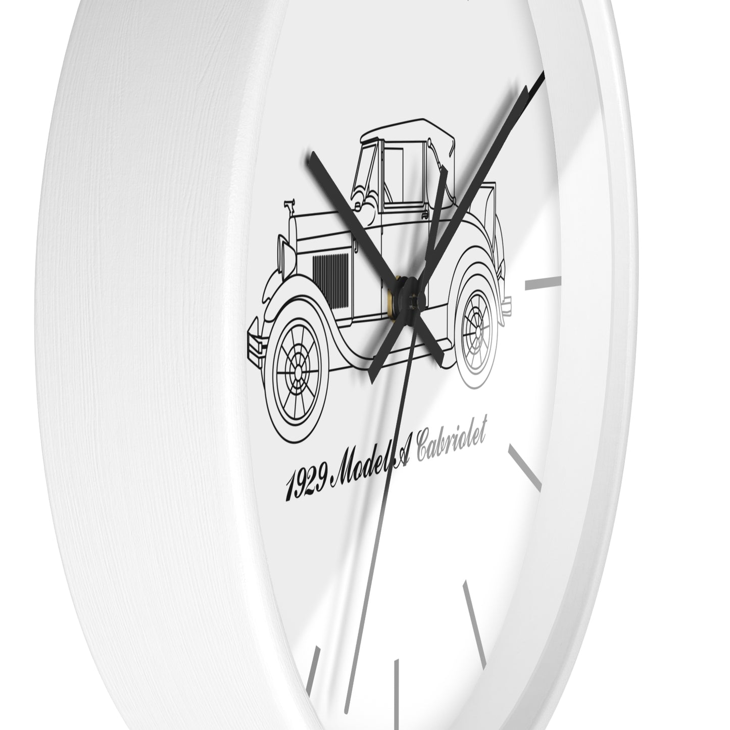 1929 Cabriolet Wall Clock