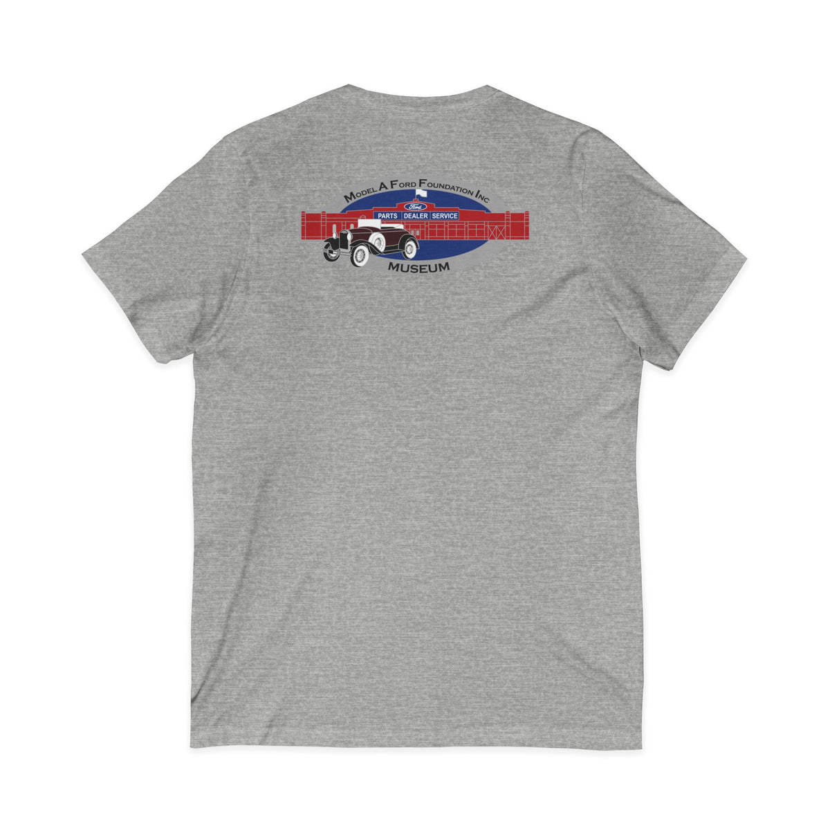 Model A Museum Women's V-Neck T-Shirt
