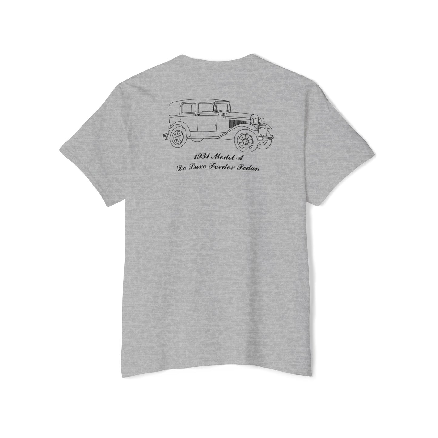 1931 De Luxe Fordor Sedan Pocket T-Shirt